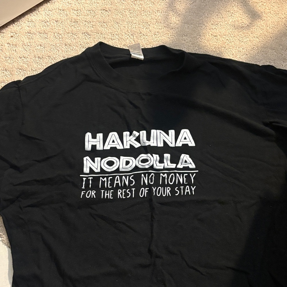 Black Graphic Tee - Short Sleeve